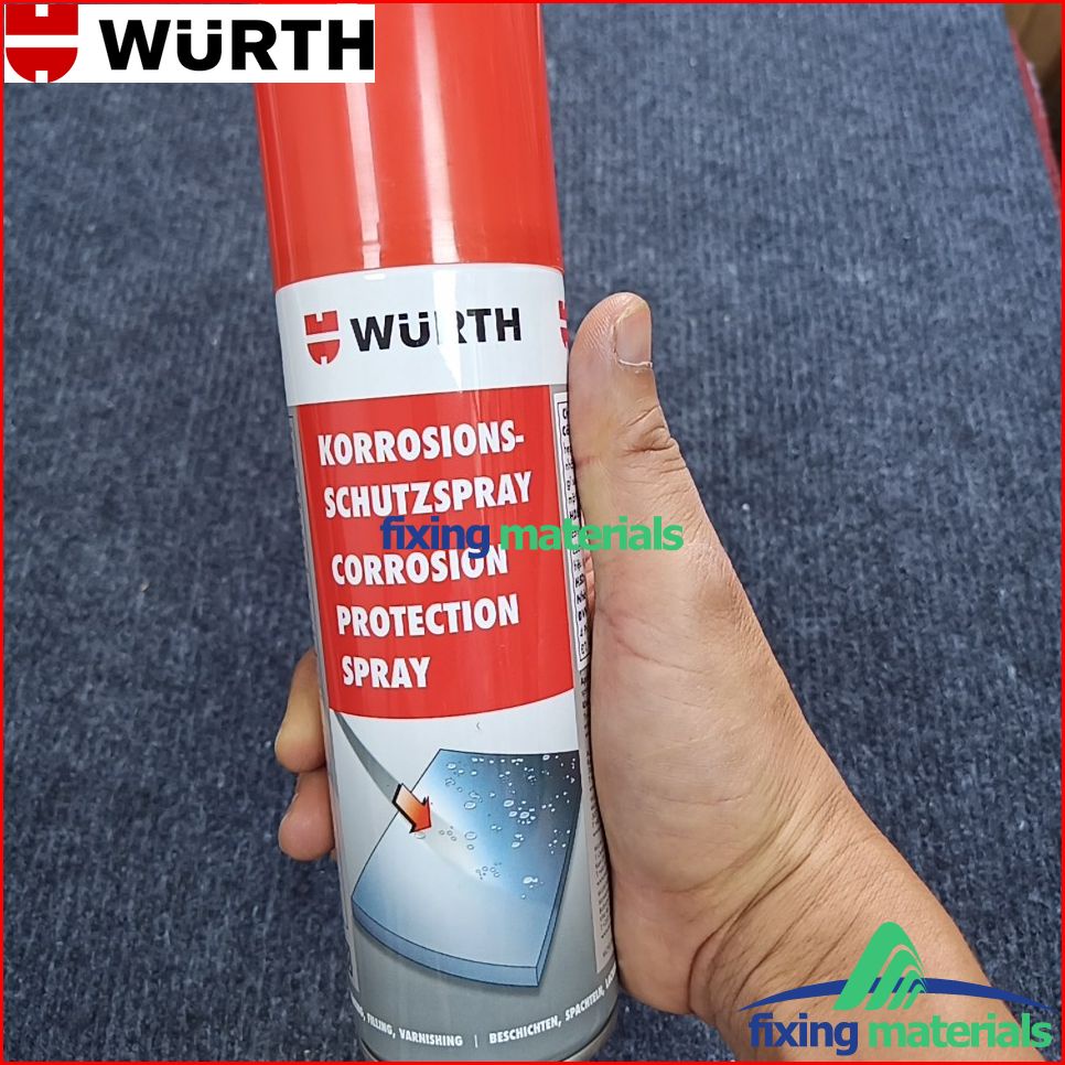 Chai xịt chống gỉ sét cao cấp WURTH Corrosion Protection Spray 089315 (300ml, SX tại Bỉ)