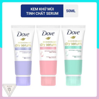 Kem khử mùi dove tinh chất serum sáng mịn 50ml freeship