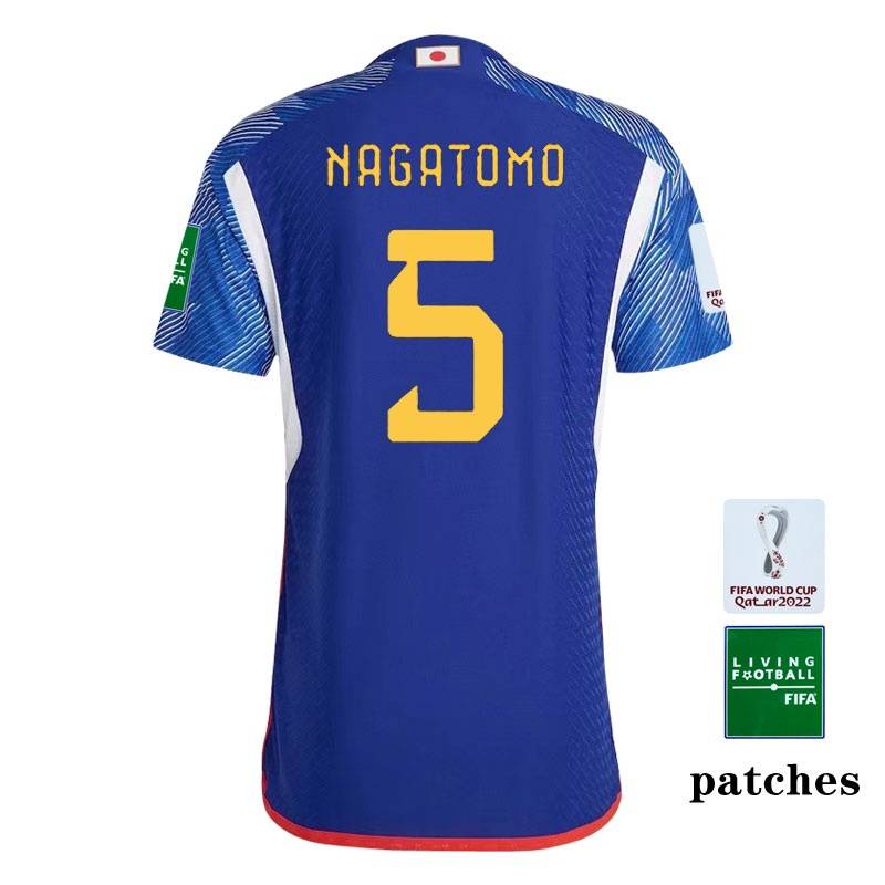 Áo Thun Thể Thao SY3 22-23 YS3 In Hình Cầu Thủ Bóng Đá Nagatomo Yoshida Osako Minamino Nhật Bản