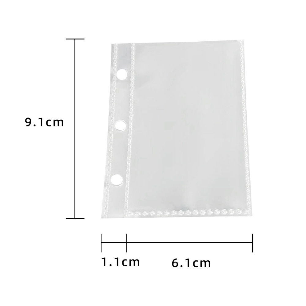 Vỏ Bọc Sổ Tay / Thẻ Ảnh mini 3 Lỗ Tiện Dụng