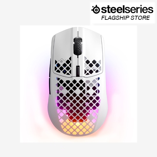 Chuột gaming không dây Steelseries Aerox 3 Snow (phiên bản màu trắng)