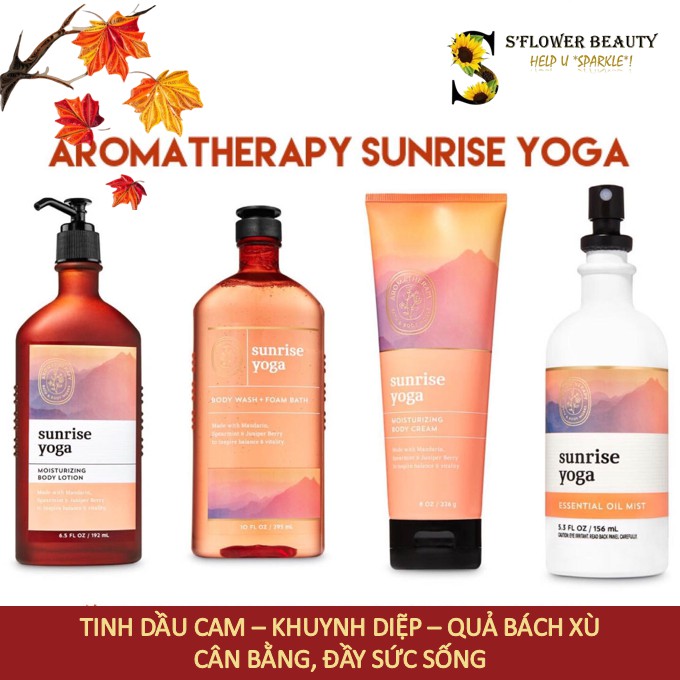 ✨BST SPA✨| Gel Tắm Thư Giãn Bath & Body Works Aromatherapy - Sunrise Yoga | Hot Springs Spa | Zen Garden | Stargazing