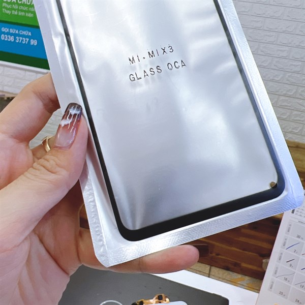 Kính ép OCA Xiaomi Mi Mix 3, bảo hành đổi trả.