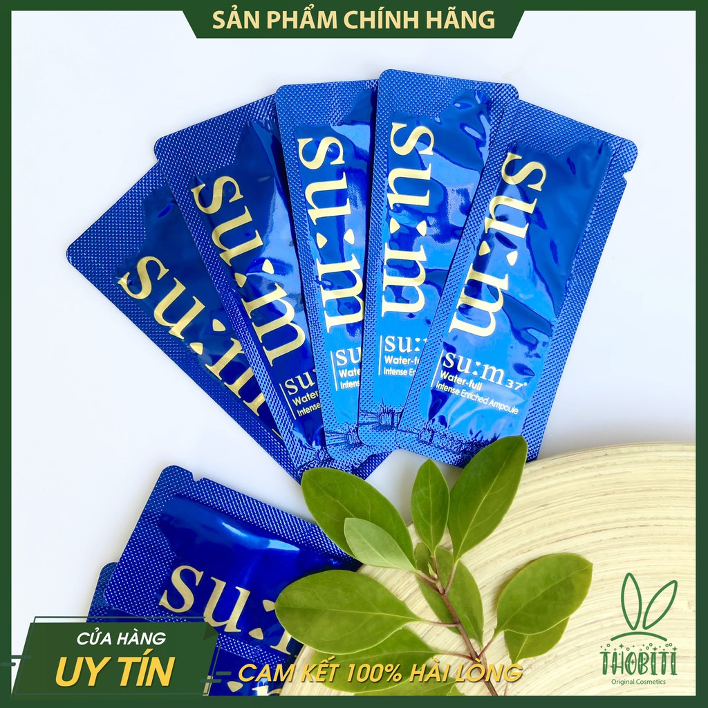 Tinh chất vàng Sum Xanh Intense Enriched Ampoule [Giá sập sàn] CĂNG BÓNG, CUNG CẤP NƯỚC , TÁI TẠO ĐỘ SĂN CHẮC ĐÀN HỒI DA