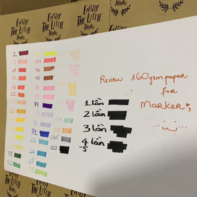 Sổ/ giấy vẽ dành cho bút marker - Marker Pad