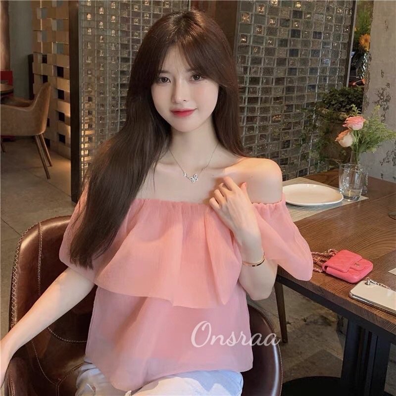 ❤ÁO HỞ VAI XINH NHƯ CÔNG CHÚA❤️