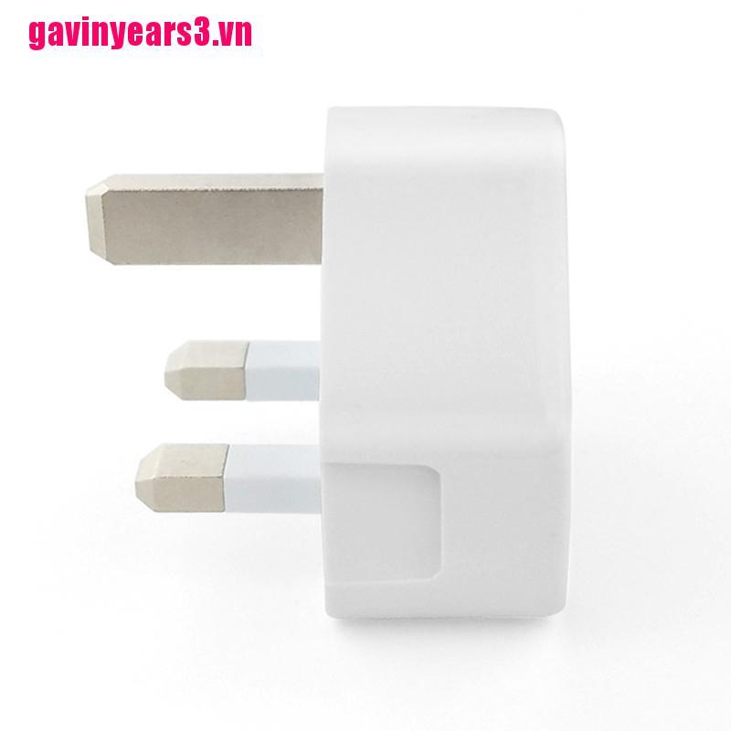 IPHONE SAMSUNG Đầu Sạc Ra 3 Chấu Usb Tiện Dụng Chất Lượng Cao