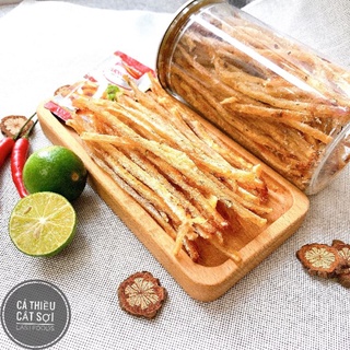 Cá thiều cắt sợi 250gr ăn vặt siêu ghiềnn