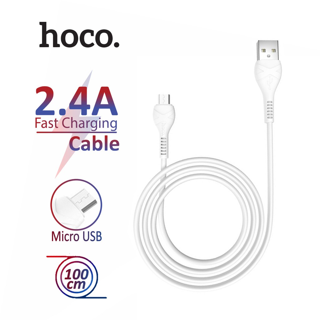 Dây Sạc SamsungCAO CẤPCáp Sạc Hoco X1/X37 Chân Micro Usb Cho Android, Hỗ trợ Truyền Dữ Liệu -Bảo Hành Chính Hãng 1 Năm