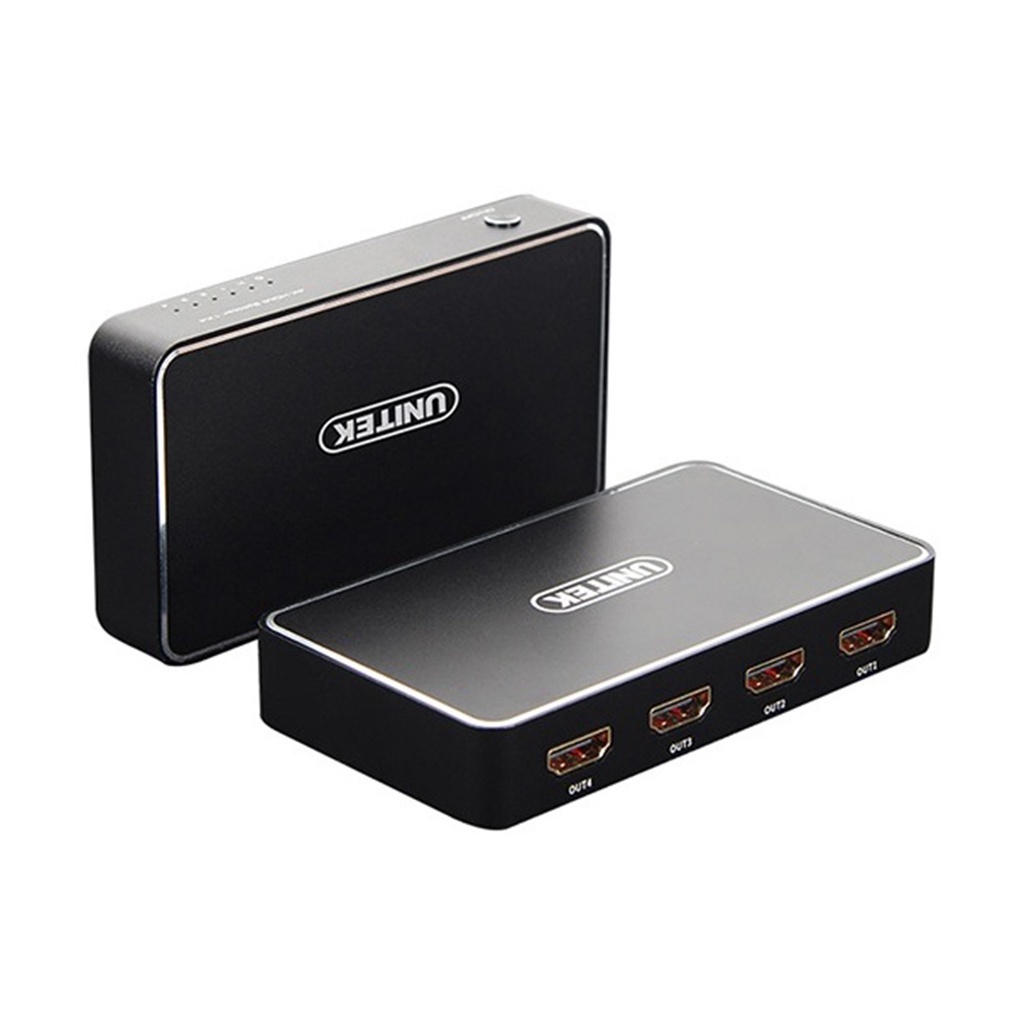 Bộ chia HDMI 4K 1 vào 4 ra chính hãng Unitek V1109A