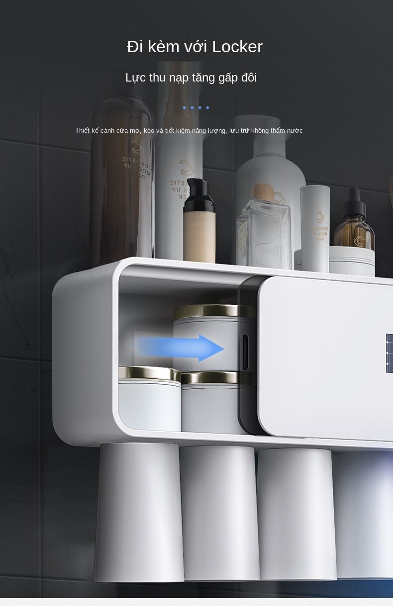 Giá Bàn Chải Đánh Răng Tia Cực Tím Khử Trùng Diệt Khuẩn Đa Năng Miễn Đục Lỗ | BigBuy360 - bigbuy360.vn