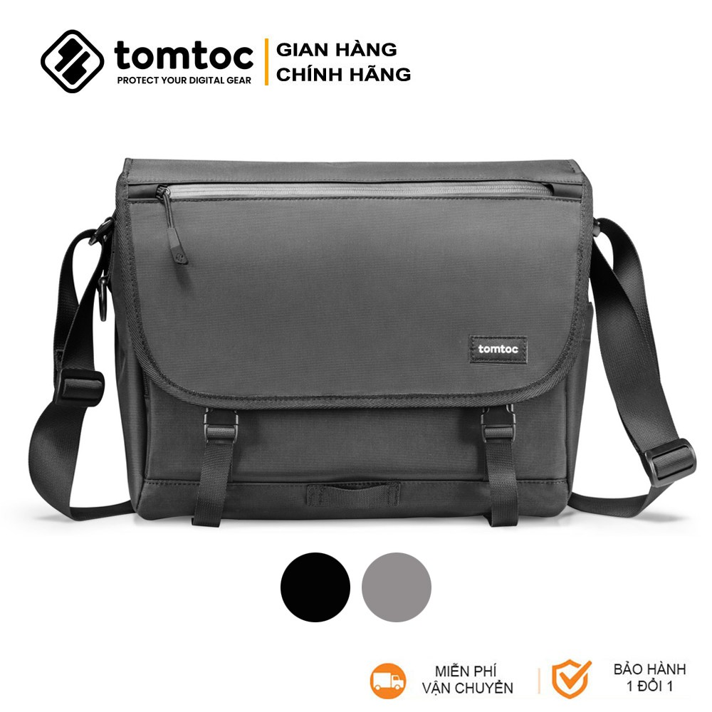 Túi đeo vai TOMTOC Messenger Multi-Function Codura for Macbook / Ultrabook 13.5inch - A47-C01D - Phân Phối Chính Hãng