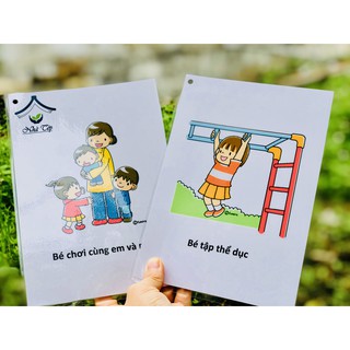 [Học liệu phát triển ngôn ngữ] Bộ thẻ phát triển ngôn ngữ
