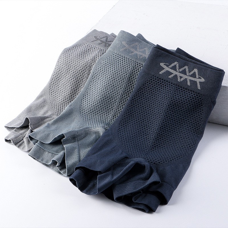 Quần lót boxer bằng cotton thoáng khí cho nam giới