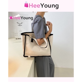 Túi đeo chéo tote canvas đi học túi vải bố đẹp phong cách hàn quốc HEEYOUNG HY203