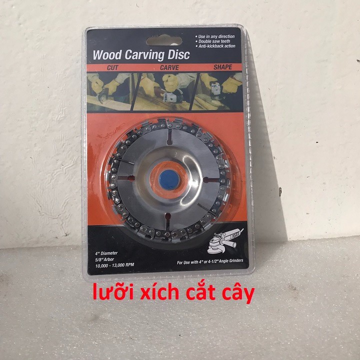 xích cắt cây - đĩa cắt