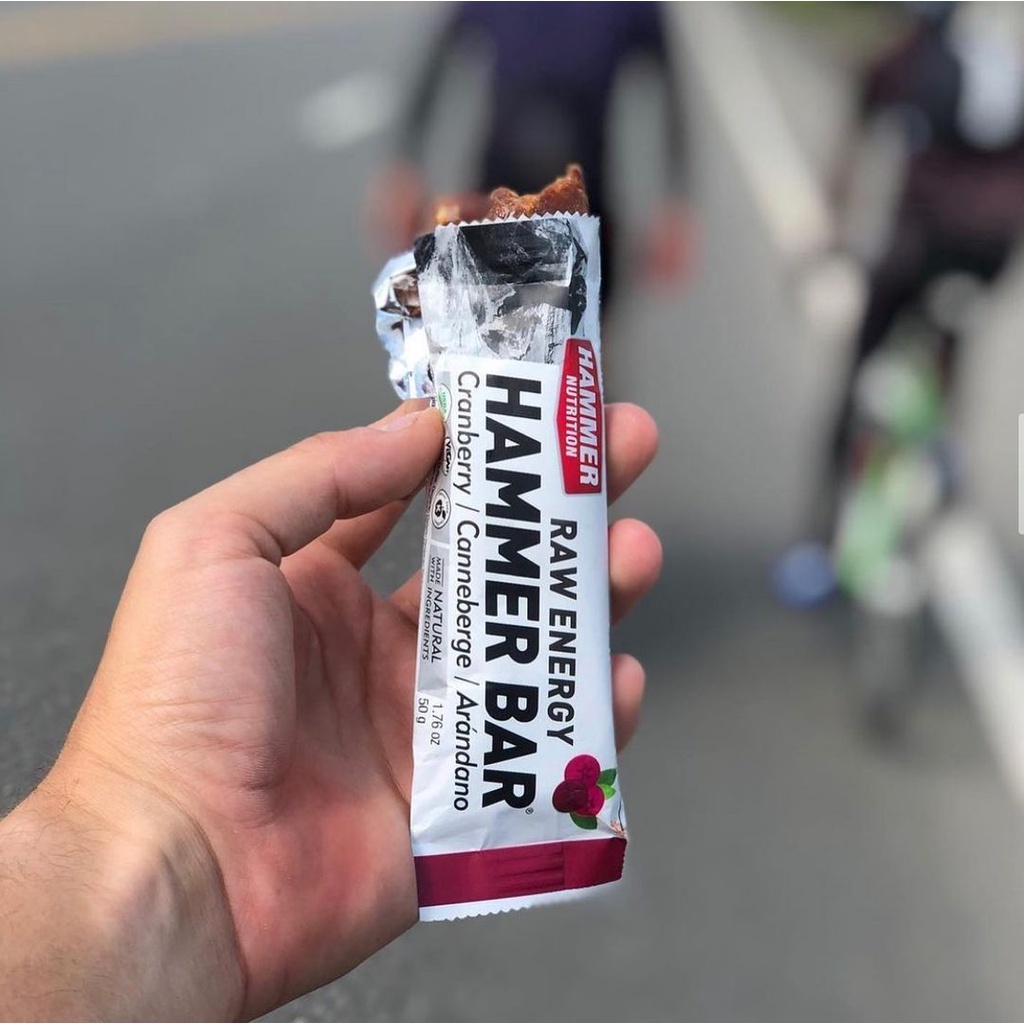 Thanh Năng Lượng Raw Energy Hammer Bar - Bổ sung năng lượng và dinh dưỡng khi luyện tập, thi đấu (Hộp 12 Thanh)