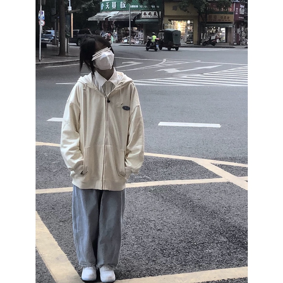 Áo Khoác Hoodie In Hình Trái Tim Thời Trang Mùa Thu Mới Cho Nữ