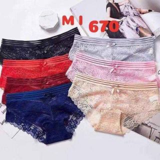 Combo 10 quần ren cao cấp 670