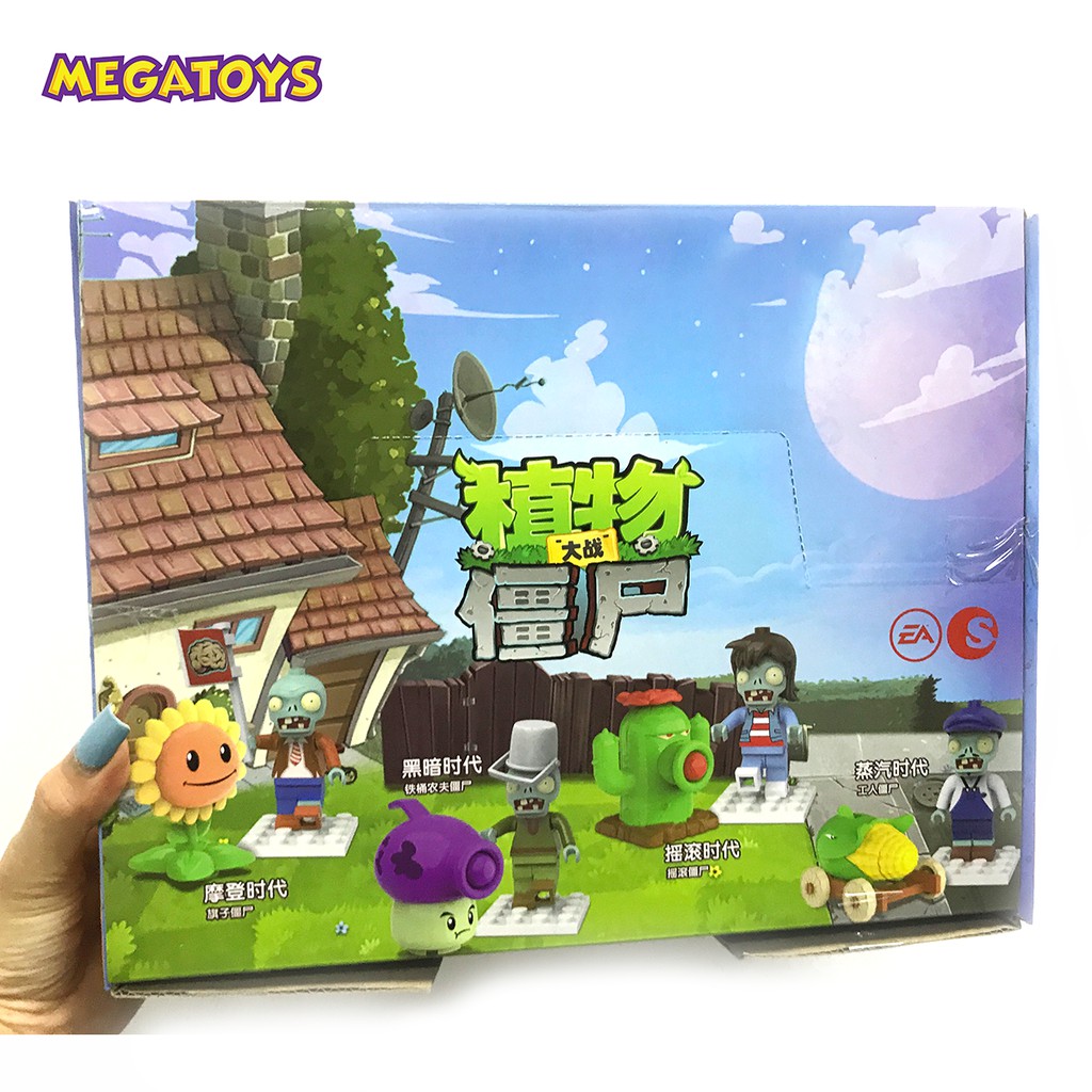 Bộ Sưu Tầm Trứng - Trái Cây Đại Chiến Zombies 1 - Plants And Zombies Egg Trendy Sound - Pvz - 050153