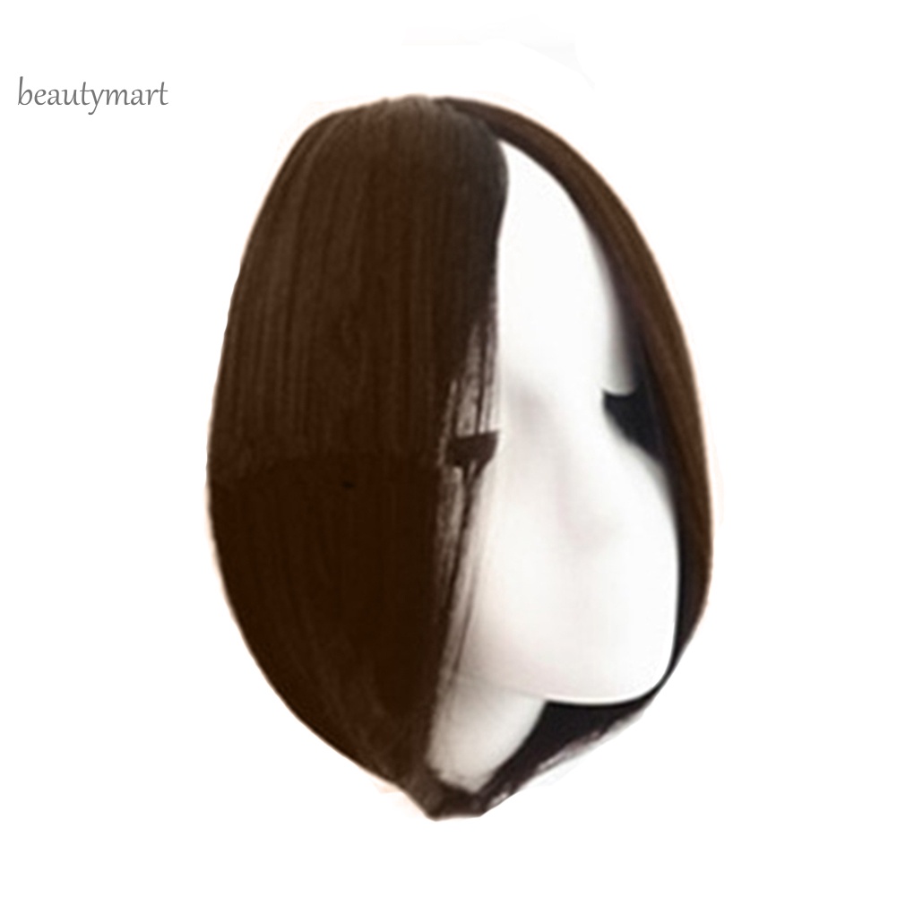 Tóc giả nữ mái xéo tự nhiên thời trang cá tính