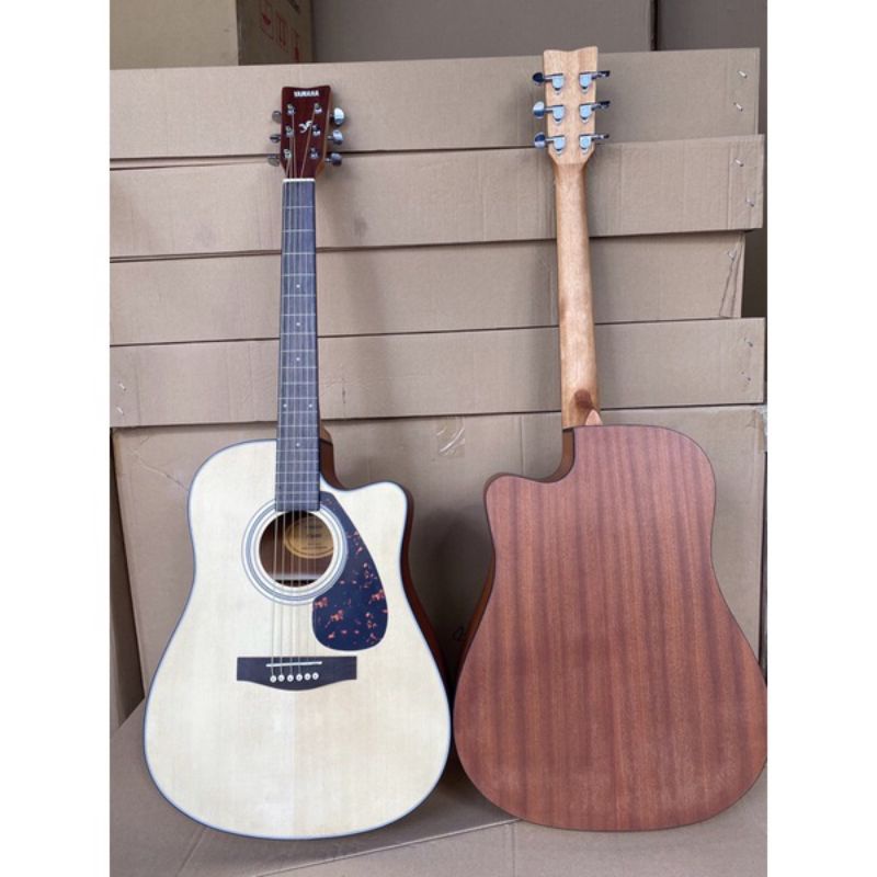 Đàn guitar Acoustic Yamaha F3000 kèm bao, capo, bộ dây dự phòng hướng dẫn học cơ bản