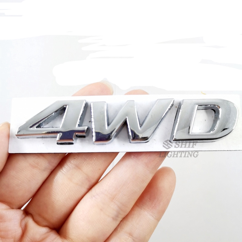 1 Logo Kim Loại 4wd Thay Thế Cho Xe Hyundai Ix25 Ix35