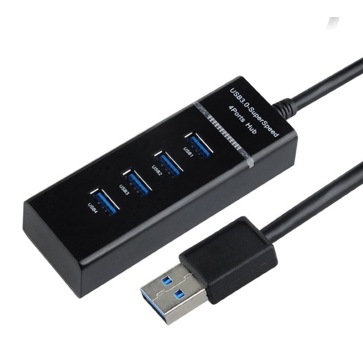 BỘ CHIA CỔNG USB 3.0 - THIẾT BỊ CHIA 4 CỔNG USB - HUB USB 4 PORTS 3.0 CABOS