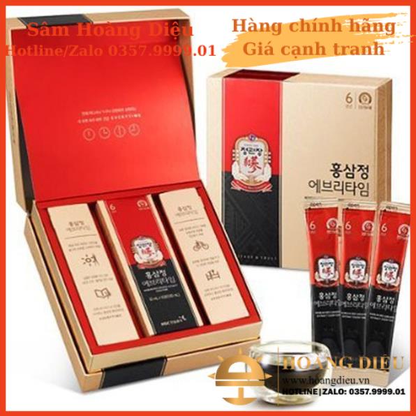 Sâm Hoàng Diệu - KGC Cheong Kwan Jang Extract Everytime Balance Hộp 30 gói x 10ml