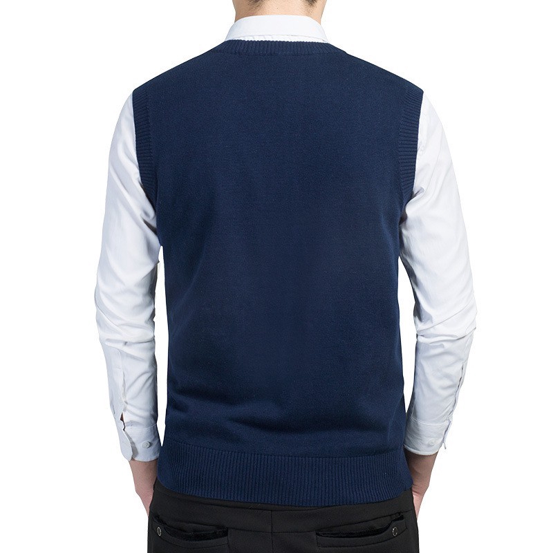 New Men's Knit Vest Cotton  Sleeveless Vest 745 | BigBuy360 - bigbuy360.vn