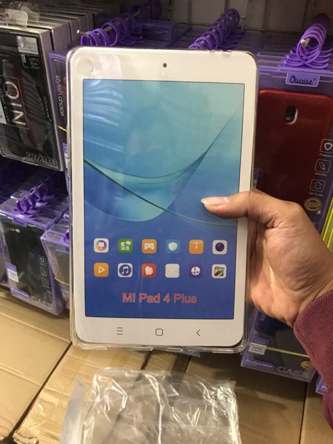 Ốp lưng silicon Xiaomi Mi Pad 4 plus xịn