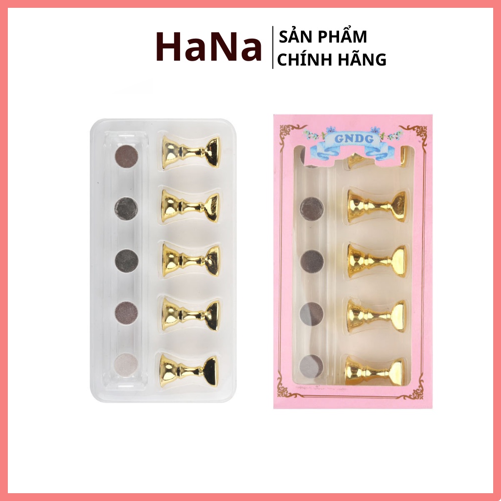 Đế gắn móng giả , đế nam châm gắn móng mẫu tập vẽ