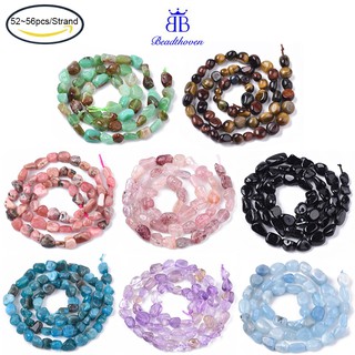 Chuỗi 52-56 hạt đá 5-11x5-8x3-6mm lỗ 0.8mm khoảng 15.94 inch (40.5cm)