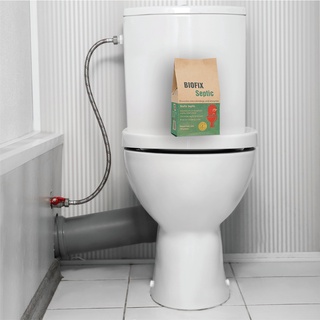 BFRESH Vi sinh xử lý hầm tự hoại Biofix Septic - Giúp phân hủy chất hữu cơ và giảm mùi hôi len lỏi đường ống