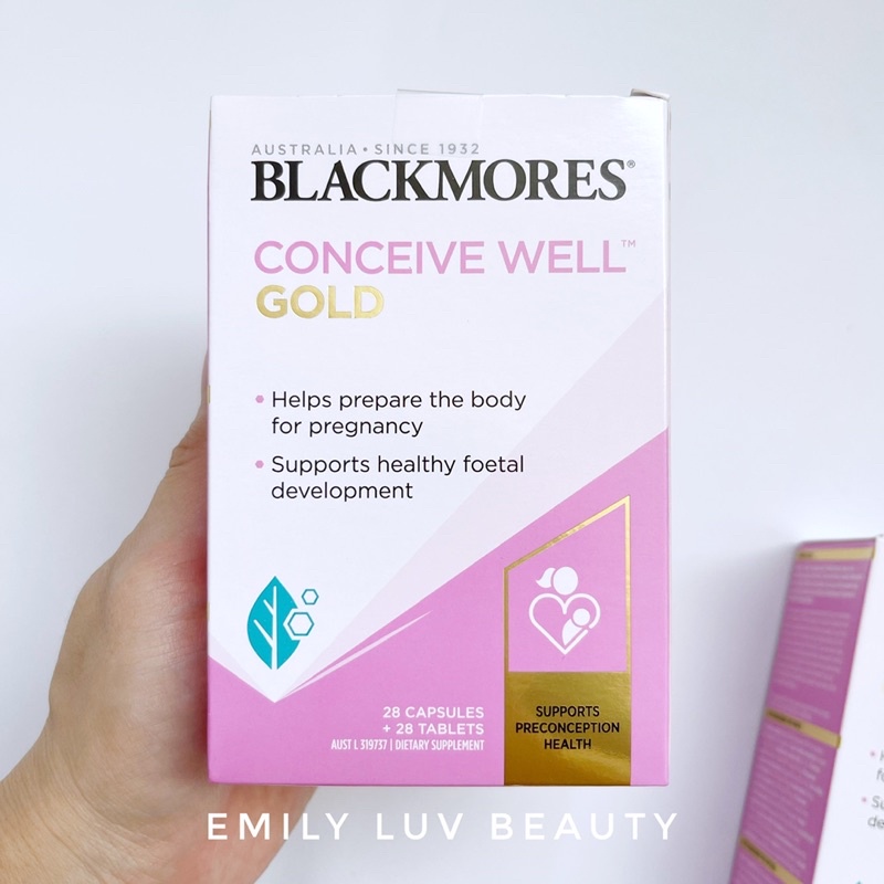 Viên uống tăng khả năng thụ thai Blackmores Conceiv