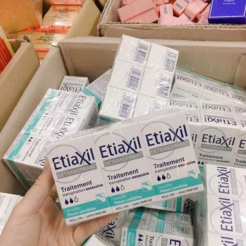 [ FREE SHIP ] Lăn Khử Mùi etiaxil Dành Cho mọi loại da 15ml chính hãng của pháp ngăn hôi nách, ướt nách,mồ hôi nách