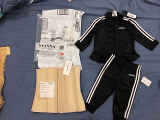 Bộ adidas bé gái 9 tháng