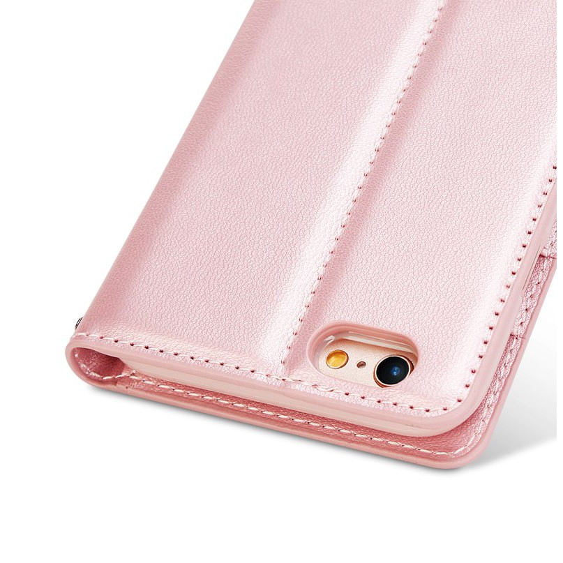 Bao da iPhone 6/ 6S hiệu Hanman (Có kèm dây đeo) | BigBuy360 - bigbuy360.vn