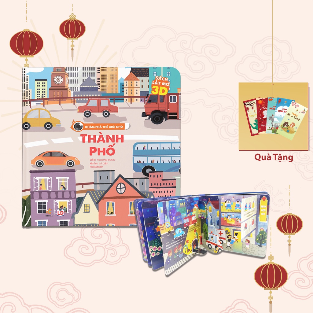 Sách - Khám phá thế giới nhỏ Thành Phố (0-12 tuổi)