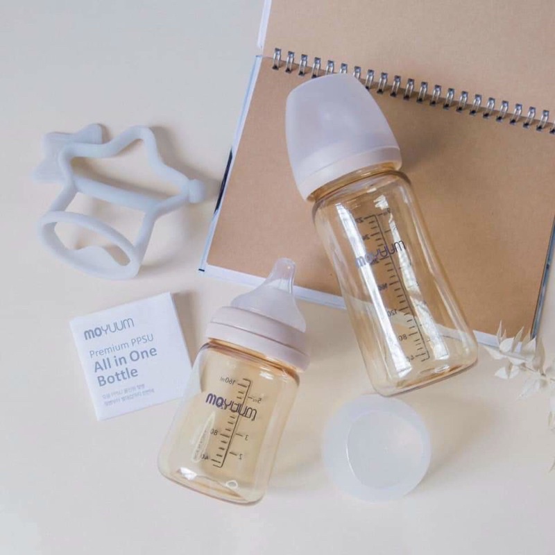 Bình sữa Moyuum [ CHUẨN HÀN CÓ BILL ] Hàn 170ml / 270ml MOYUM cho bé sơ sinh