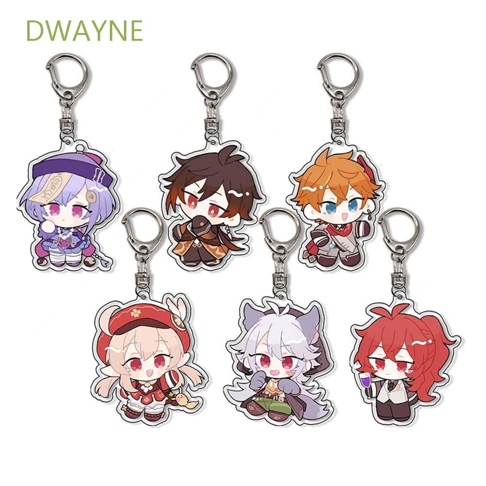 Móc Khóa Acrylic Họa Tiết Anime Dễ Thương