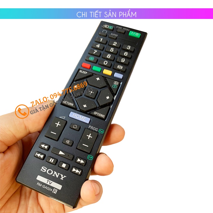 [ Hàng Zin Tốt ] Điều Khiển Tivi Sony RM-GA024 - Remote Tivi Sony Tương Thích Tất Cả Các Tivi LCD - LED - Loại Ngắn