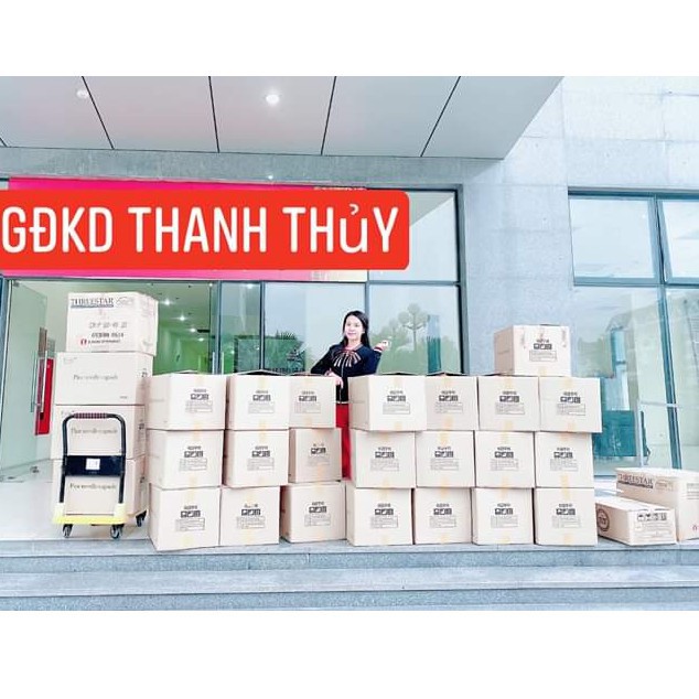 Xe Kéo Hàng, Xe Đẩy Hàng 4 Bánh Maxkiwi PT0089 new- Bánh Xe Chống Ồn, Tay Đẩy Gấp Gọn