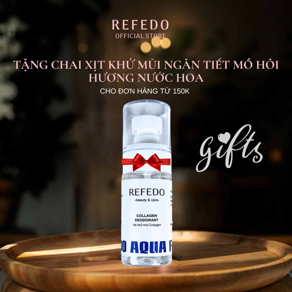 Nước hoa tóc nữ REFEDO Chính Hãng chai tinh dầu nước hoa xịt sịt dưỡng thơm cho tóc nữ thơm lâu