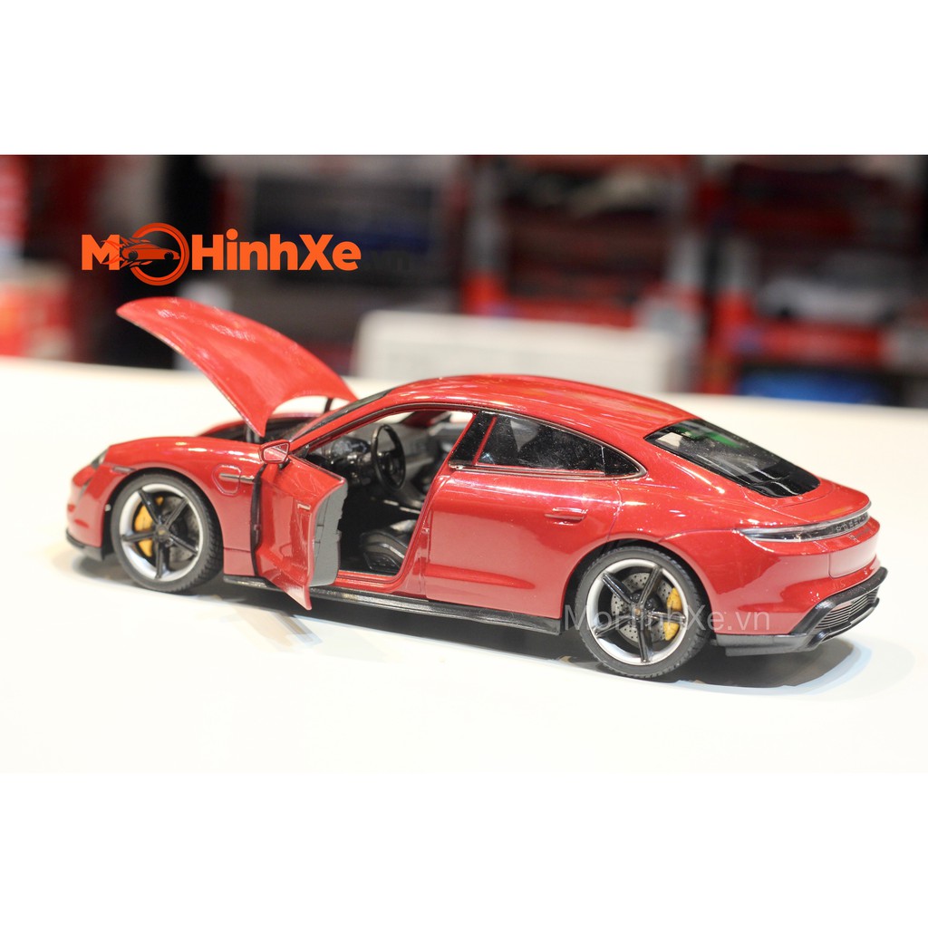 MÔ HÌNH XE PORSCHE TAYCAN TURBO S 1:24 WELLY