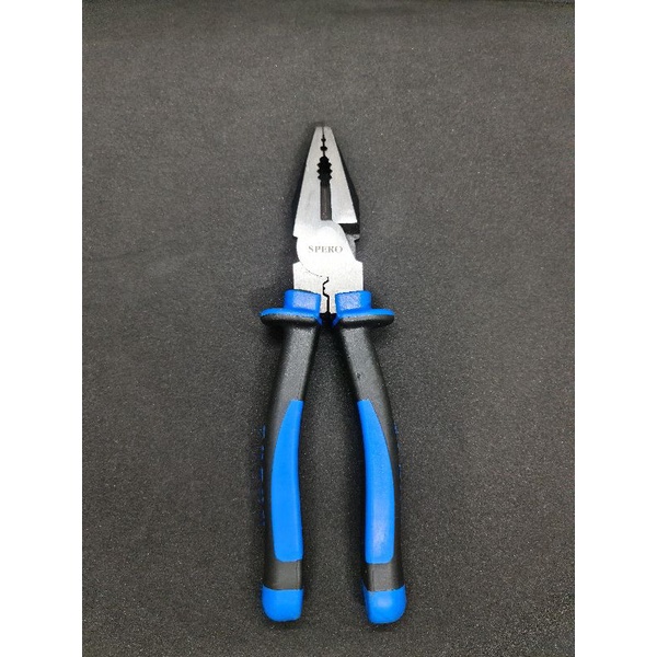 Kìm Điện Đa Năng SPERO 8'' 200mm Tay Cầm Chống Dầu, Kìm Đa Năng, Kìm Tuốt Dây Điện, Kìm Cắt Dây Điện.