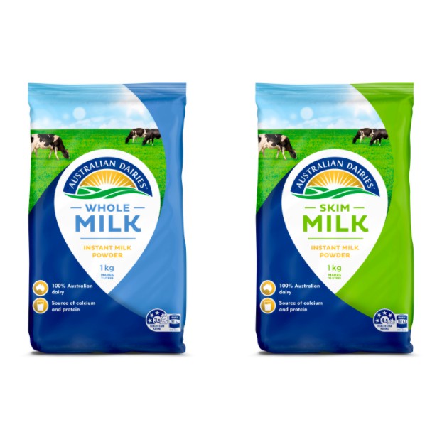 Sữa tươi Dairies Úc cho bé từ 1 tuổi trở lên