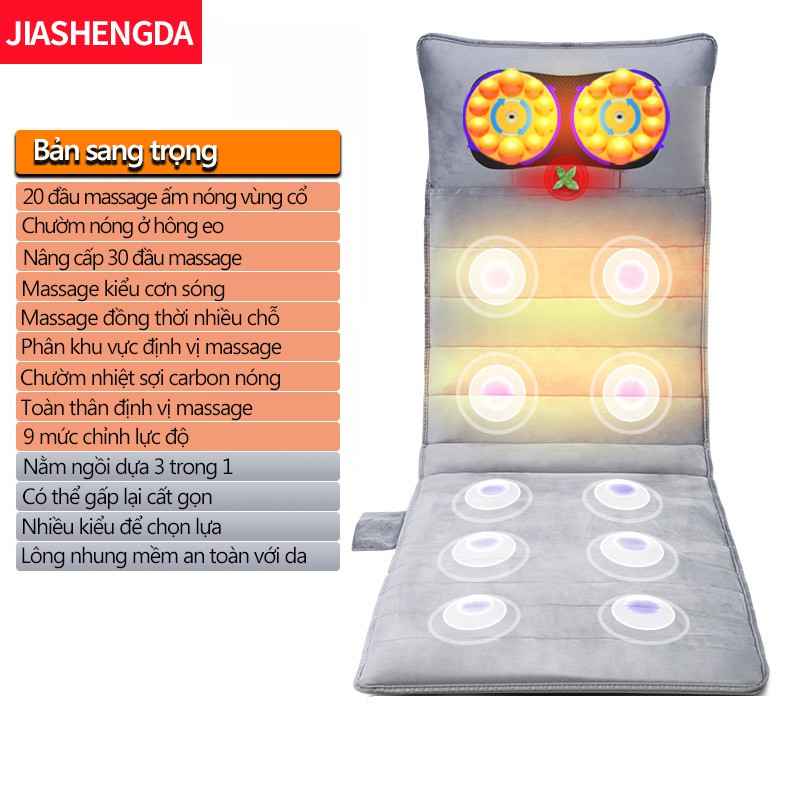 Đệm massage máy mát xa Jiashengda