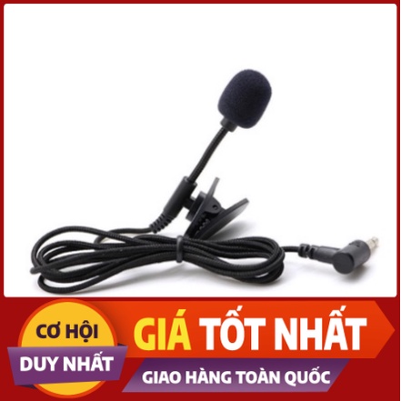 Micro Cài Áo Jack 3.5mm – Phù Hợp Máy Trợ Giảng, Loa Di Động