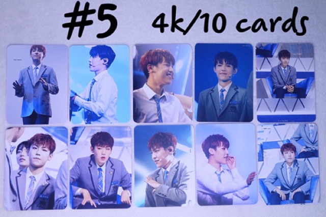 (Có sẵn) Sale set card Woojin / Daniel / Minhyun | BigBuy360 - bigbuy360.vn